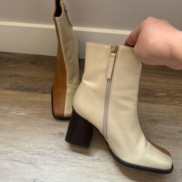 Alohas South Bicolor Boots - Camel & Beige - Picture 3 of 5